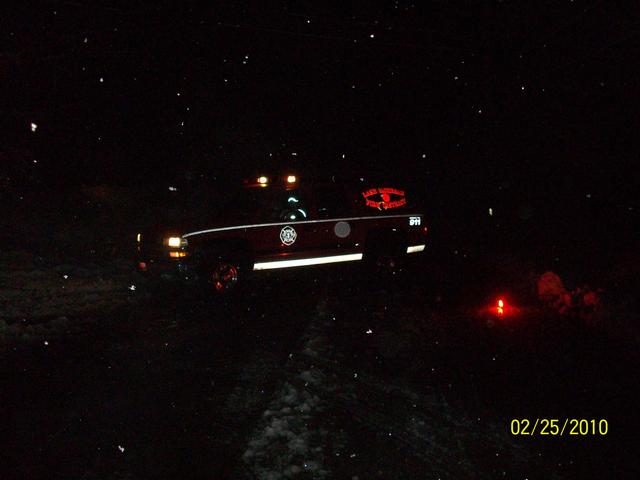 Utility 50 Blocks Gallows Hill Rd During Feb 2010 Blizzard